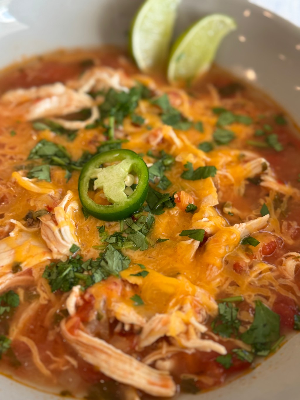 Healthy Chicken Tortilla Soup