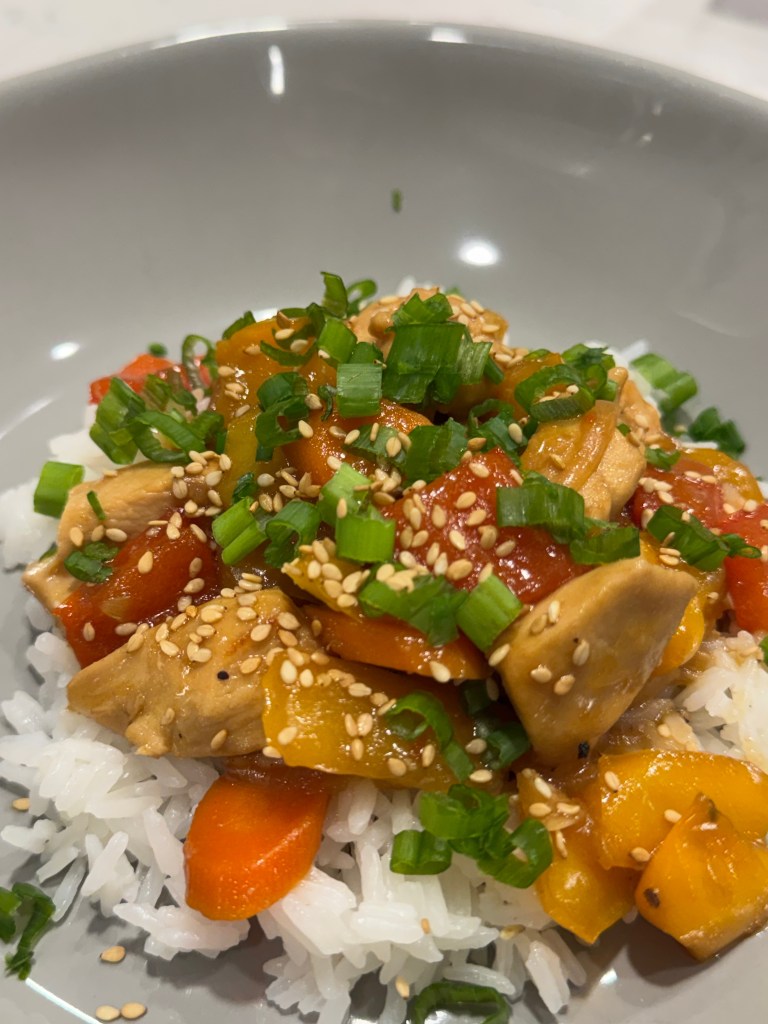 Healthy Chicken Stir Fry with Jasmine Rice (Easy, High-Protein&nbsp;Dinner)