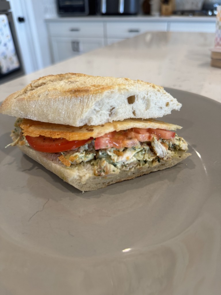 Pesto Chicken Salad&nbsp;Sandwich