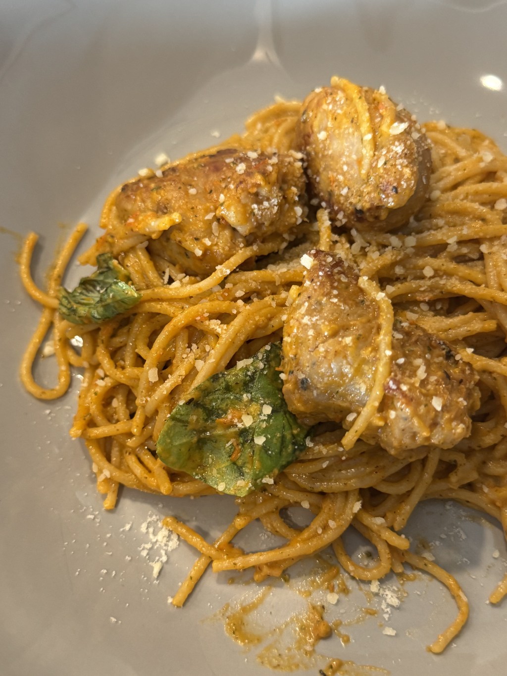 Healthy Chicken Sausage Pasta